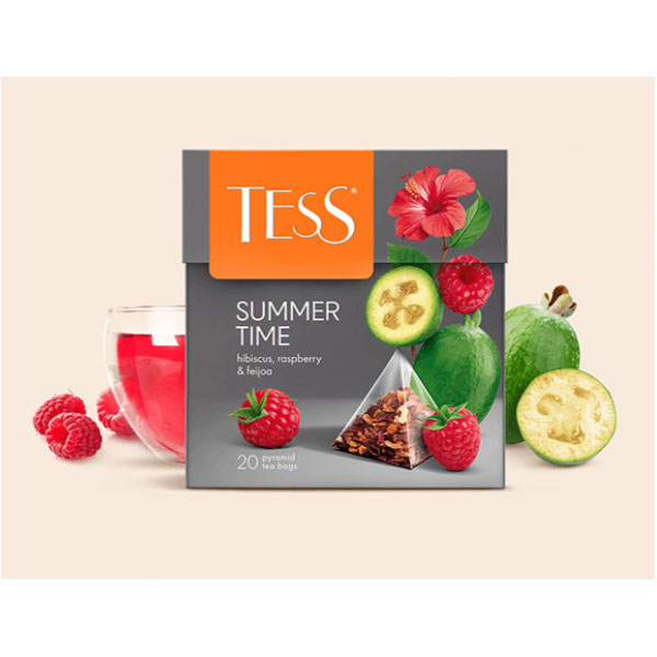 Чай TESS Summer Time (Саммер Тайм) трав. 20пирам*1,8г
