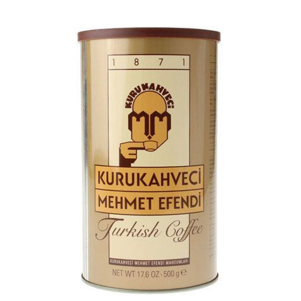 Кофе молотый Mehmet Efendi, "Kurukahveci", вес 500 г, 100% Арабика, Турция