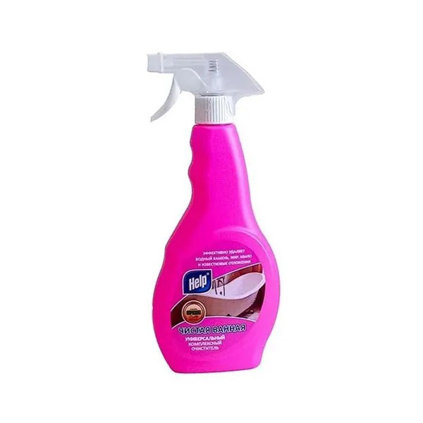 HELP, 500мл, Средство чистящее "Чистая ванна" с триггером