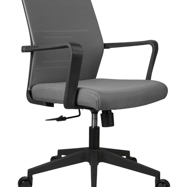 Кресло для оператора Riva Chair, B818, цвет серый, подлокотники