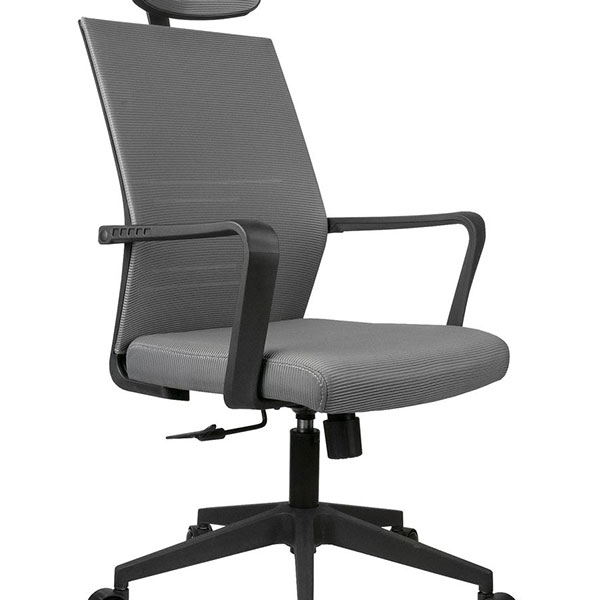 Кресло для оператора Riva Chair, A818, цвет серый, подлокотники