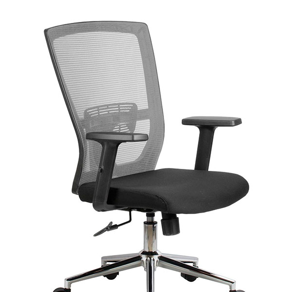 Кресло для оператора Riva Chair, 831E, цвет серый, подлокотники