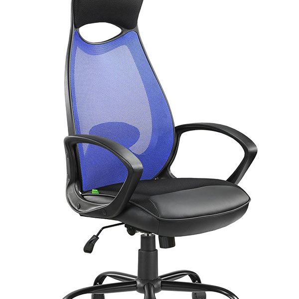 Кресло для оператора Riva Chair, 840, цвет синий, подлокотники