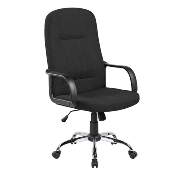 Кресло для руководителя Riva Chair, 9309-1J, цвет черный, ткань