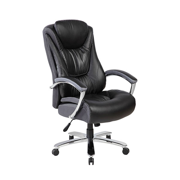 Кресло для руководителя Riva Chair, 9373, цвет черный, экокожа
