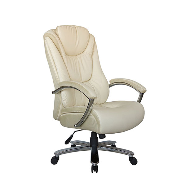 Кресло для руководителя Riva Chair, 9373, цвет бежевый, экокожа
