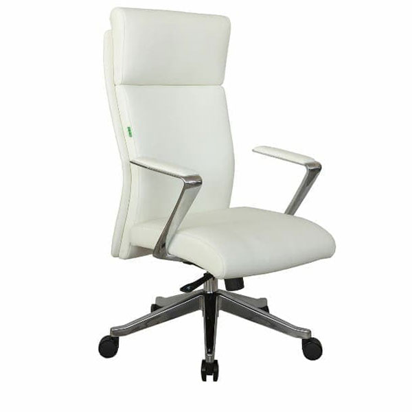 Кресло для руководителя Riva Chair, А1511, цвет белый, натуральная кожа
