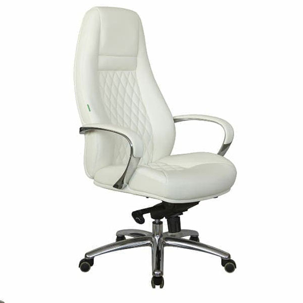 Кресло для руководителя Riva Chair, F185, цвет белый, натуральная кожа